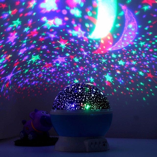 3D Night Light Projector, Color Changing USB Rotating Star Lamp 3D Night Light Projector, Color Changing USB Rotating Star Lamp